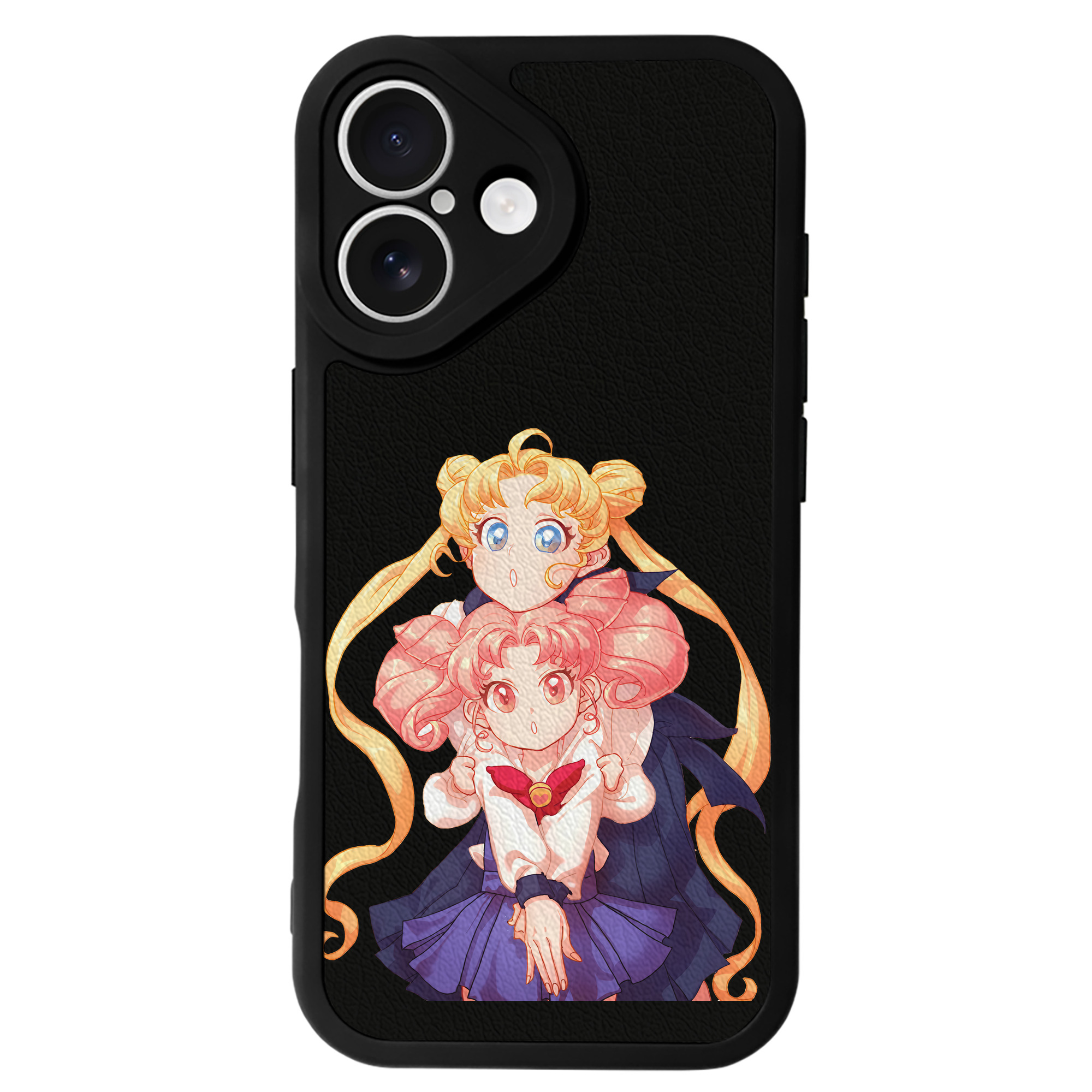 （画像用） 美少女戦士セーラームーン 愛野 美奈子 あいの みなこ Sailor Moon Aino Minako 【iPhone 16シリーズ対応】シリコンスマホケース（レザー調） 材質：シリコン